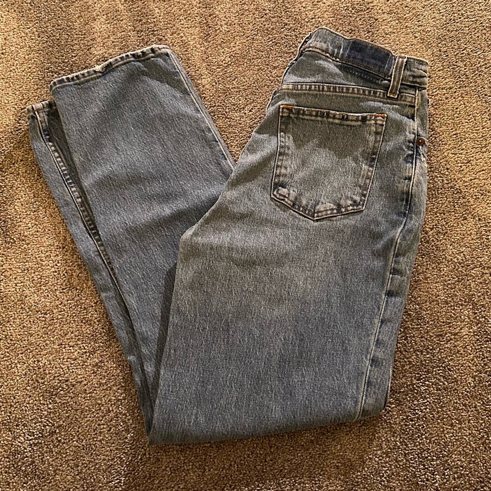 Abercrombie The ‘90s Straight Ultra High Rise Curve Love Jeans